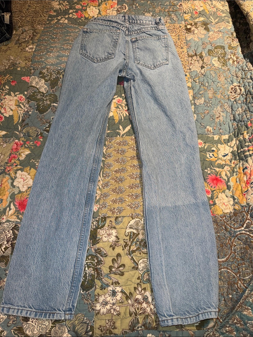 Reformation Light Wash Women's Straight-Leg Jeans